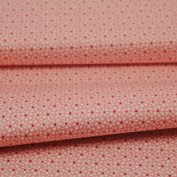 Baumwollstoff / Druckstoff Tilda Pollen Pink Spring Diaries